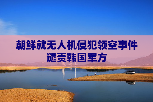 朝鲜就无人机侵犯领空事件谴责韩国军方