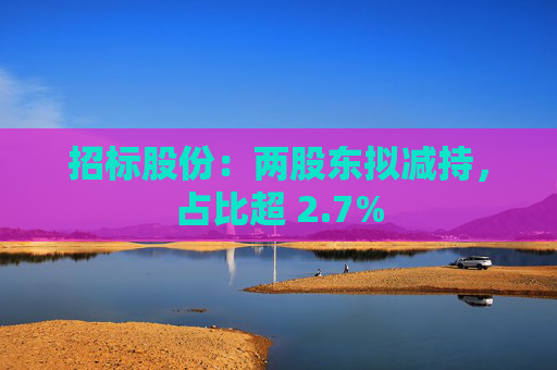 招标股份：两股东拟减持，占比超 2.7%