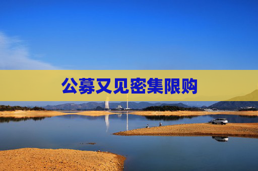公募又见密集限购