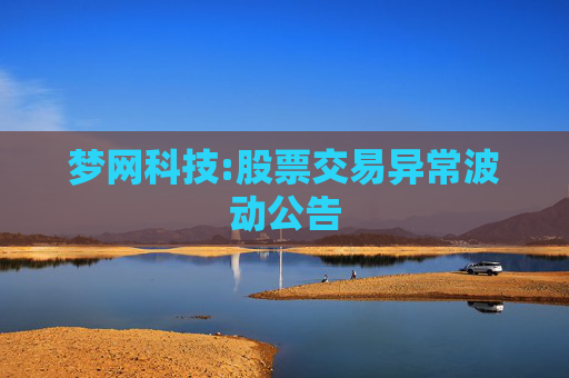 梦网科技:股票交易异常波动公告