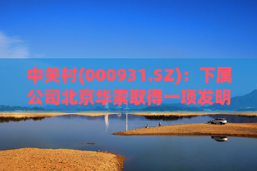 中关村(000931.SZ)：下属公司北京华素取得一项发明专利证书