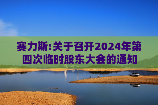 赛力斯:关于召开2024年第四次临时股东大会的通知