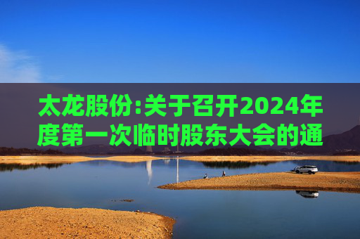 太龙股份:关于召开2024年度第一次临时股东大会的通知