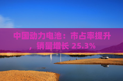 中国动力电池：市占率提升，销量增长 25.3%
