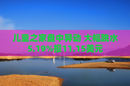 儿童之家盘中异动 大幅跳水5.19%报11.15美元