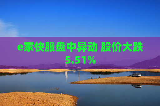 e家快服盘中异动 股价大跌5.51%