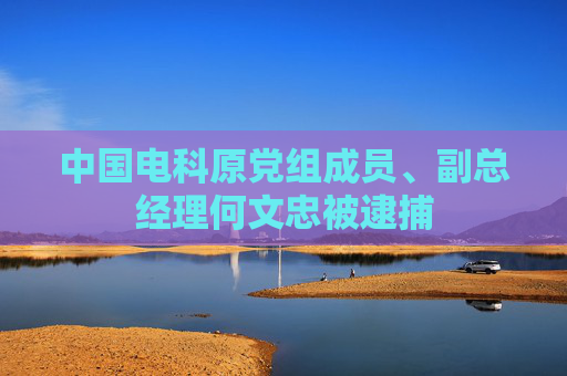 中国电科原党组成员、副总经理何文忠被逮捕