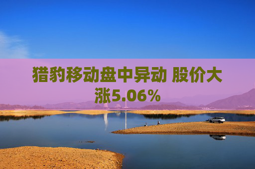 猎豹移动盘中异动 股价大涨5.06%