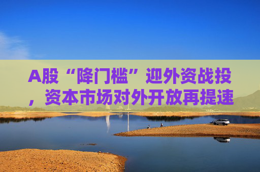 A股“降门槛”迎外资战投，资本市场对外开放再提速