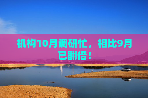 机构10月调研忙，相比9月已翻倍！