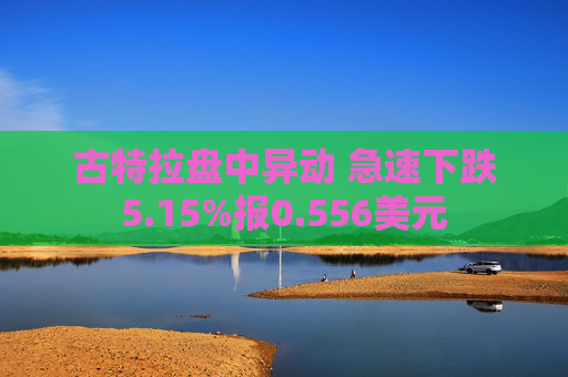 古特拉盘中异动 急速下跌5.15%报0.556美元