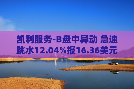 凯利服务-B盘中异动 急速跳水12.04%报16.36美元