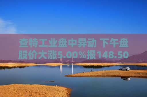 查特工业盘中异动 下午盘股价大涨5.00%报148.50美元