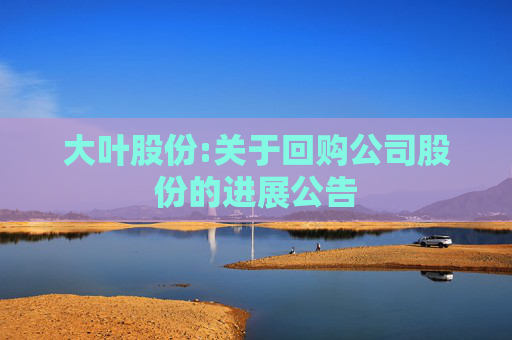 大叶股份:关于回购公司股份的进展公告