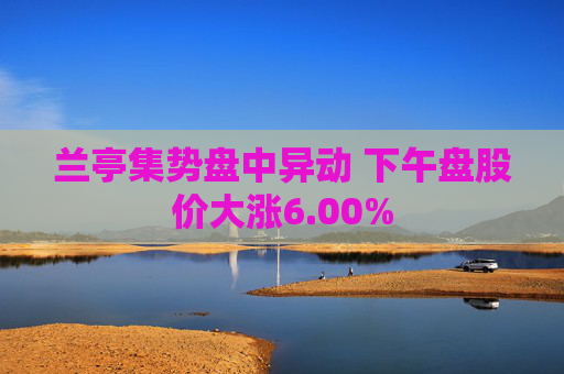 兰亭集势盘中异动 下午盘股价大涨6.00%