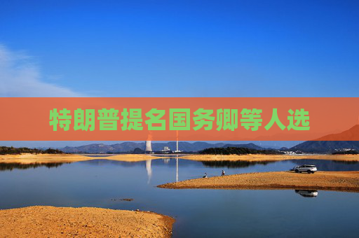 特朗普提名国务卿等人选