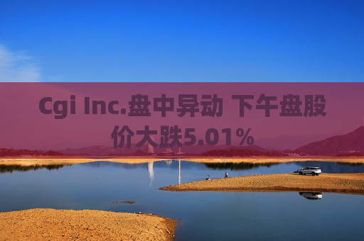 Cgi Inc.盘中异动 下午盘股价大跌5.01%