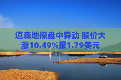道森地探盘中异动 股价大涨10.49%报1.79美元