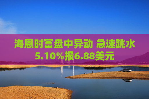 海恩时富盘中异动 急速跳水5.10%报6.88美元