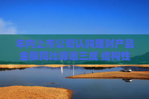 年内上市公司认购理财产品金额同比降逾三成 结构性存款最受青睐