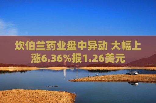 坎伯兰药业盘中异动 大幅上涨6.36%报1.26美元