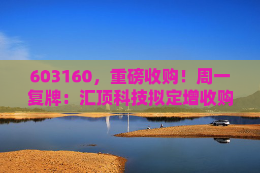 603160，重磅收购！周一复牌：汇顶科技拟定增收购云英谷100%股权 标的公司为手机显示领域独角兽