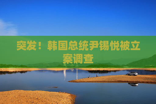 突发！韩国总统尹锡悦被立案调查