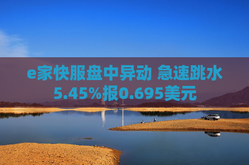 e家快服盘中异动 急速跳水5.45%报0.695美元