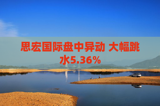 思宏国际盘中异动 大幅跳水5.36%