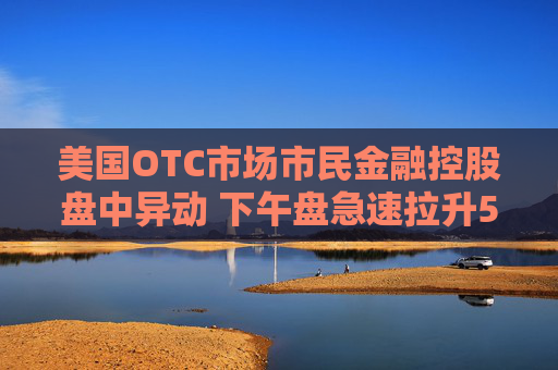 美国OTC市场市民金融控股盘中异动 下午盘急速拉升5.00%报9.45美元