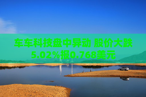 车车科技盘中异动 股价大跌5.02%报0.768美元