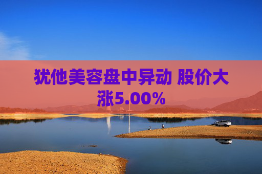 犹他美容盘中异动 股价大涨5.00%