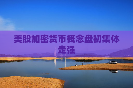 美股加密货币概念盘初集体走强