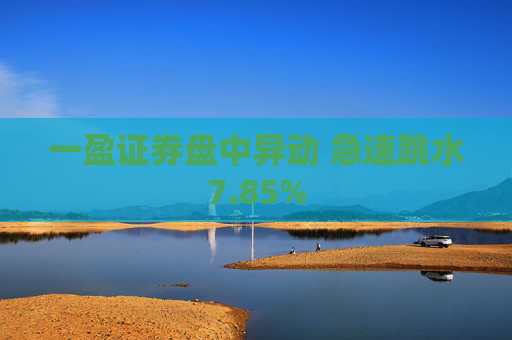 一盈证券盘中异动 急速跳水7.85%