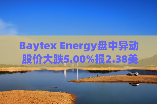 Baytex Energy盘中异动 股价大跌5.00%报2.38美元