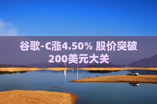 谷歌-C涨4.50% 股价突破200美元大关