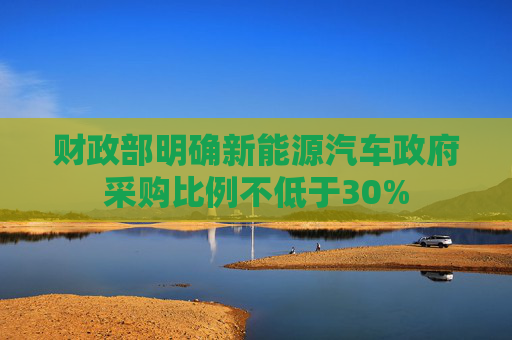 财政部明确新能源汽车政府采购比例不低于30%