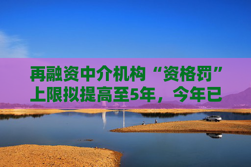 再融资中介机构“资格罚”上限拟提高至5年，今年已有从业人员被“顶格罚”