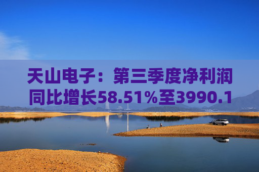 天山电子：第三季度净利润同比增长58.51%至3990.14万元