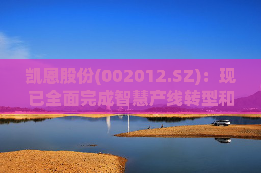 凯恩股份(002012.SZ)：现已全面完成智慧产线转型和新产线升级，纸机平均设备运转率稳定在98%以上
