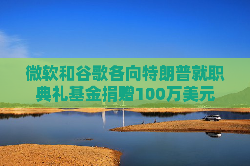 微软和谷歌各向特朗普就职典礼基金捐赠100万美元