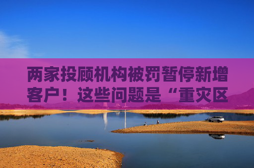 两家投顾机构被罚暂停新增客户！这些问题是“重灾区”