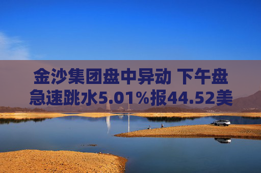 金沙集团盘中异动 下午盘急速跳水5.01%报44.52美元