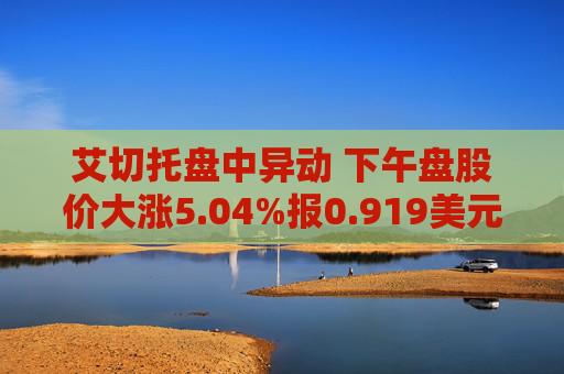 艾切托盘中异动 下午盘股价大涨5.04%报0.919美元