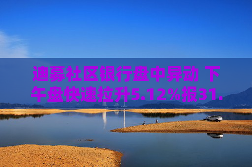 迪募社区银行盘中异动 下午盘快速拉升5.12%报31.43美元