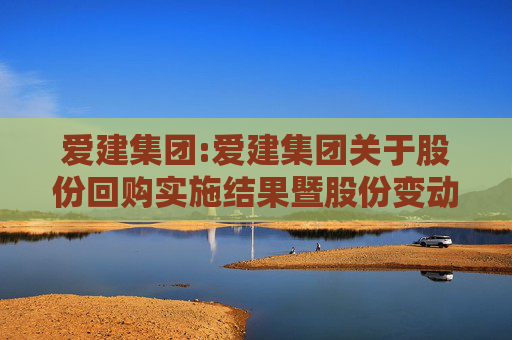 爱建集团:爱建集团关于股份回购实施结果暨股份变动的公告