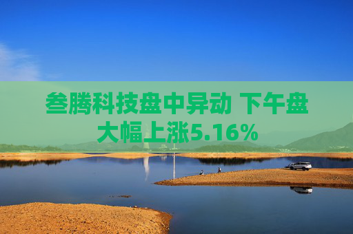 叁腾科技盘中异动 下午盘大幅上涨5.16%