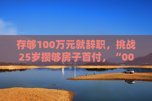 存够100万元就辞职，挑战25岁攒够房子首付，“00后”搞钱、享受两不误