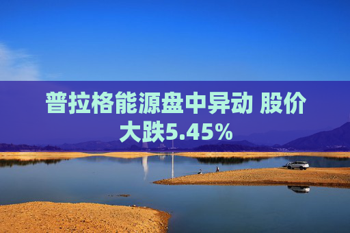 普拉格能源盘中异动 股价大跌5.45%