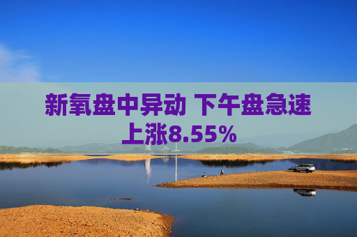 新氧盘中异动 下午盘急速上涨8.55%